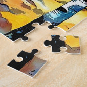 Een Abstracte dag Legpuzzel (Zijkant)