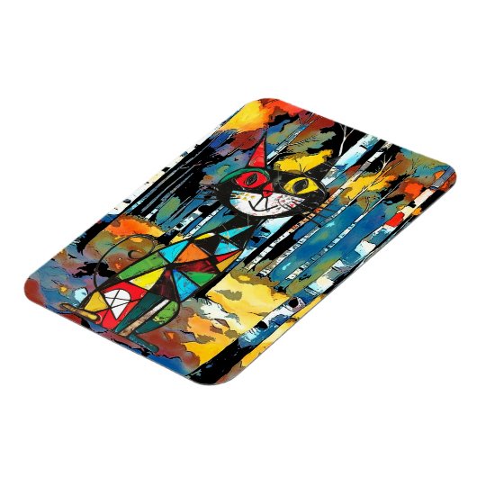 Een Abstracte dag Magneet (Linkerzijde)