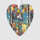 Een Abstracte dag Ornament (voorkant)