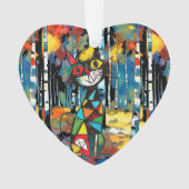 Een Abstracte dag Ornament (voorkant)