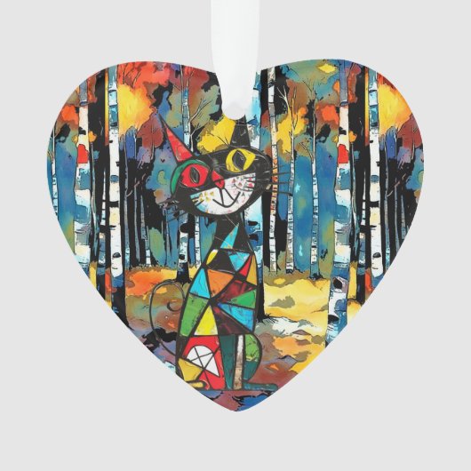 Een Abstracte dag Ornament (voorkant)