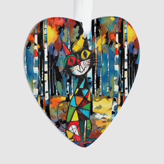 Een Abstracte dag Ornament (voorkant)