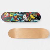 Een Abstracte dag Persoonlijk Skateboard (Horizontaal)