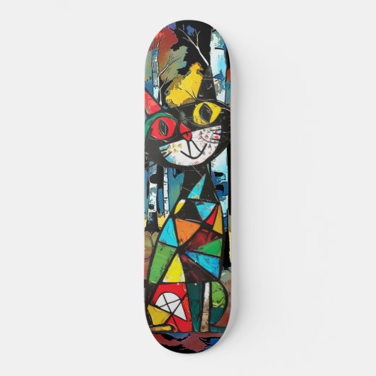 Een Abstracte dag Persoonlijk Skateboard (Voorkant)