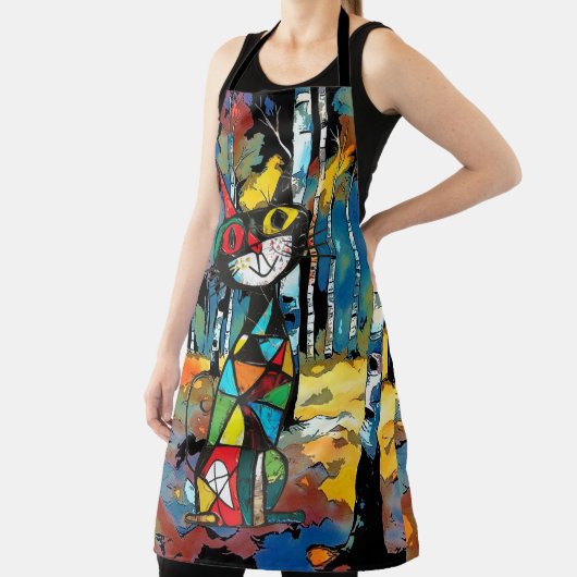 Een Abstracte dag Schort (Insitu)