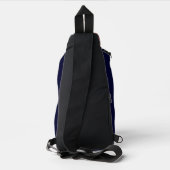 Een Abstracte dag Sling Bag (Achterkant)