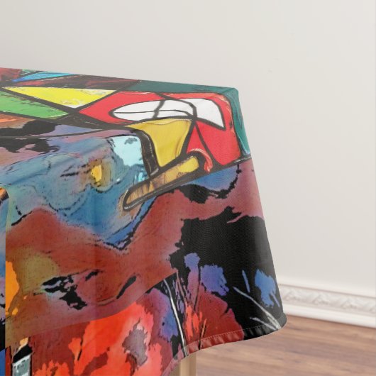 Een Abstracte dag Tafelkleed (Voorbeeld)