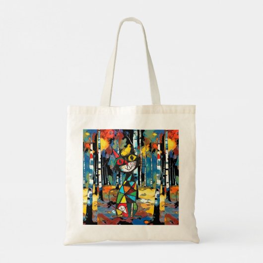 Een Abstracte dag Tote Bag (Achterkant)