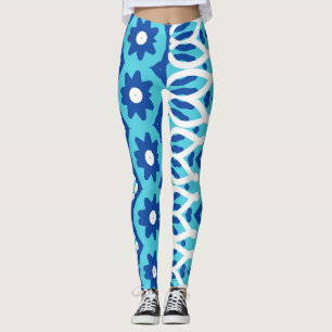 Een abstracte elegante "Ratti_Creative_Arts" Leggi Leggings