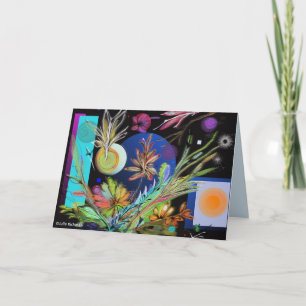 Een Abstracte emotionele sympathiekaart Kaart