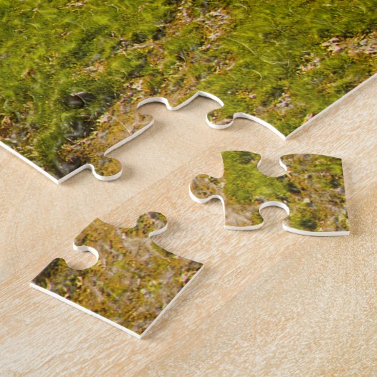 Een Abstracte foto van Central Park New York. Legpuzzel (Zijkant)