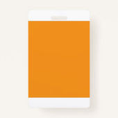 Een abstracte mix van levendig sinaasappel, rood e badge (Achterkant)