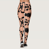 Een abstracte "Ratti_Creative_Arts" Leggings (Achterkant)