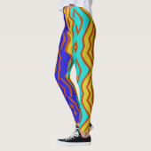 Een abstracte "Ratti_Creative_Arts" Leggings (Links)