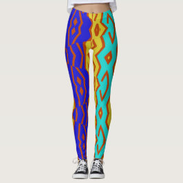 Een abstracte "Ratti_Creative_Arts" Leggings