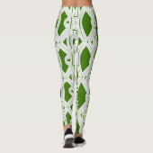 Een abstracte "Ratti_Creative_Arts" Leggings (Achterkant)