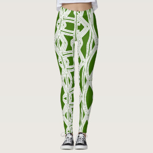 Een abstracte "Ratti_Creative_Arts" Leggings