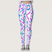 Een  abstracte "Ratti_Creative_Arts" Leggings (Voorkant)