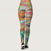 Een Abstracte realiteit Leggings van JP's Artsy Wa (Achterkant)