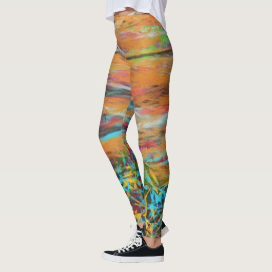 Een Abstracte realiteit Leggings van JP's Artsy Wa (Links)