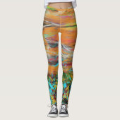 Een Abstracte realiteit Leggings van JP's Artsy Wa (Voorkant)