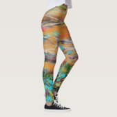 Een Abstracte realiteit Leggings van JP's Artsy Wa (Rechts)