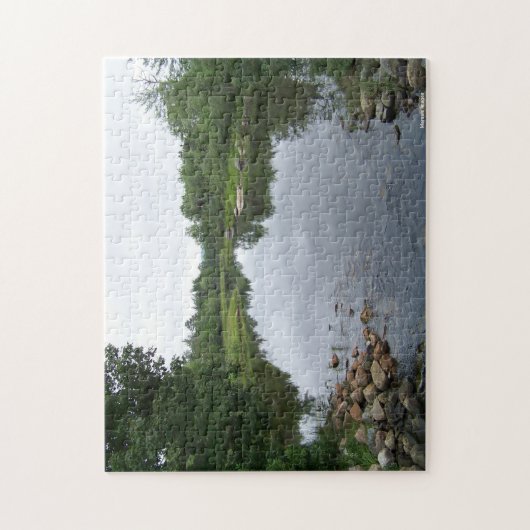 Een Acadiaanse stroom Legpuzzel (Verticaal)