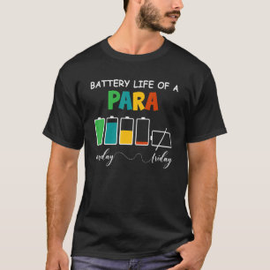 Een accuduur van ParaProfessional ParaEducator AP T-shirt