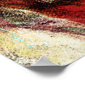 Een achterste uitzicht van een vrouw met een zwaar poster (Hoek)