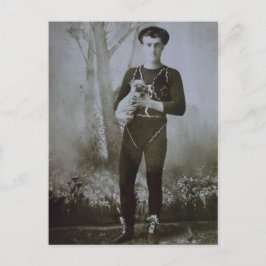 Een Acrobat en zijn hond Briefkaart