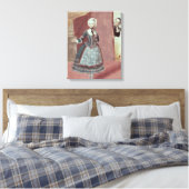 Een actrice in de Rol van Rosine Canvas Afdruk (Insitu (Slaapkamer))