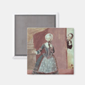 Een actrice in de Rol van Rosine Magneet (Voorkant / Achterkant)