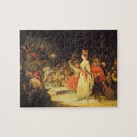 Een actrice voor de Inquisitie (zie ook 58999) Legpuzzel (Horizontaal)