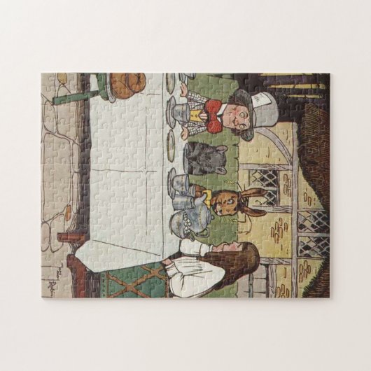 Een ad-hocgroep legpuzzel (Horizontaal)