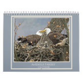 Een adelaarsfamilie kalender (Hoes)