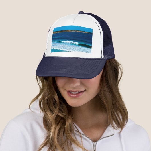 een adem van de lucht van vers Zee, Trucker Pet (In situ)