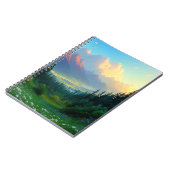 Een adembenemende groene vallei notitieboek (Linkerzijde)