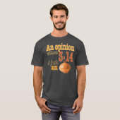 Een advies zonder 3.14 is slechts een ui t-shirt (Voorkant volledig)