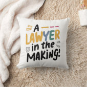 Een advocaat in wording kussen (Deken)