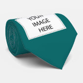 Eén Afbeelding aangepast Stropdas (Opgerold)