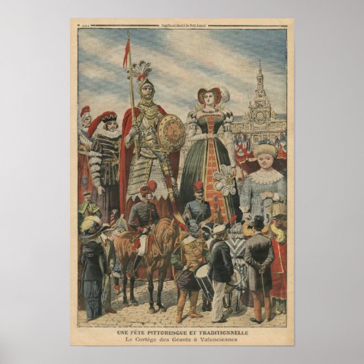 Een afbeelding en traditioneel feest poster (Voorkant)