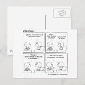 Een Afbeelding met duizenden woorden Briefkaart (Voorkant / Achterkant)