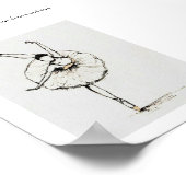 Een afbeelding met een danscitaat poster (Hoek)