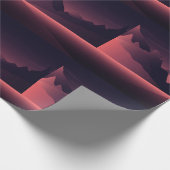 Een afbeelding van de bergzonsondergang cadeaupapier (Hoek)