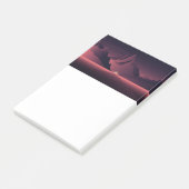 Een afbeelding van de bergzonsondergang post-it® notes (Schuin)