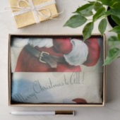 Een Afbeelding van de Kerstman Tissuepapier (Geschenk)