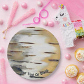 Een afbeelding van de schors van de Papierboom (Be Papieren Bordje (Feest)