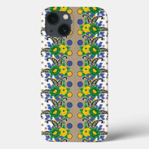 Een afbeelding van een patroon dat lijkt op een pa Case-Mate iPhone case
