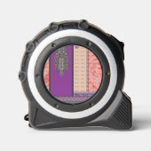 Een afbeelding van een sjaal met een ontwerp erop rolmaat (Voorkant)