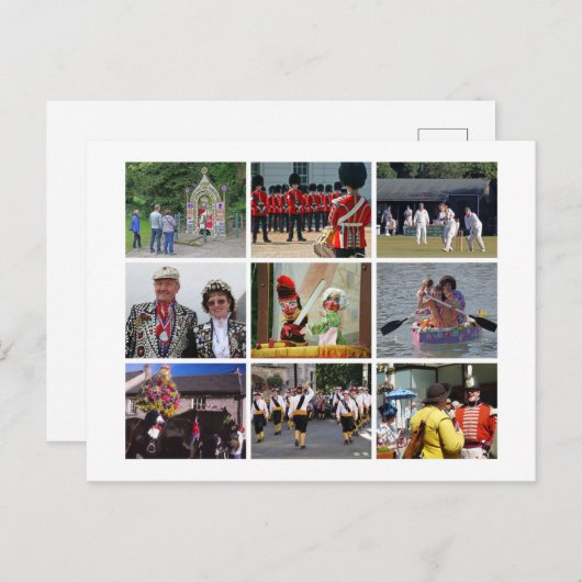 Een Afbeelding van Engeland - gebruiken en traditi Briefkaart (Voorkant / Achterkant)